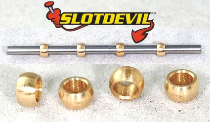 Slotdevil Gleitlager 2,38 x 3,76 mm (4 Stück)