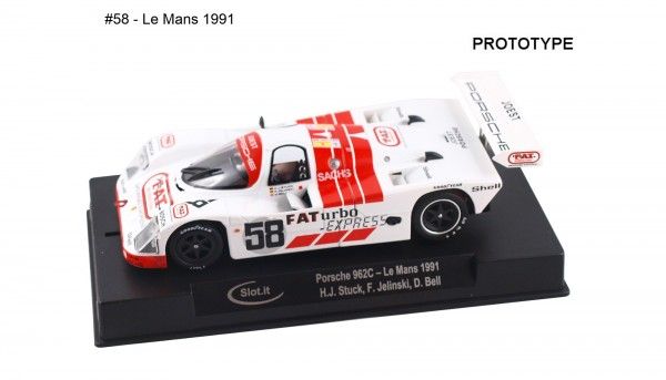 Slot.it 962C Le Mans 1991 No. 58 CA52A