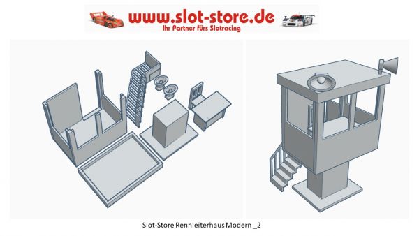 Slot-Store Rennleiterstand Modern 2 1:32 RSTM1232