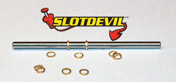Slotdevil Distanzen Messing 3 mm Breite 0,7 mm (10 St) 20153071