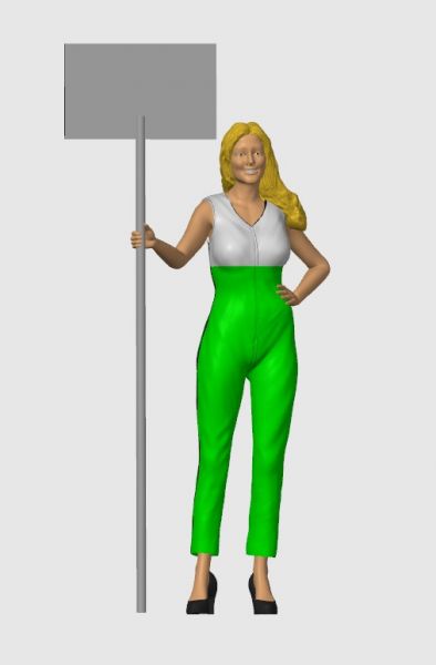 Grid Girl Claire 1:32
