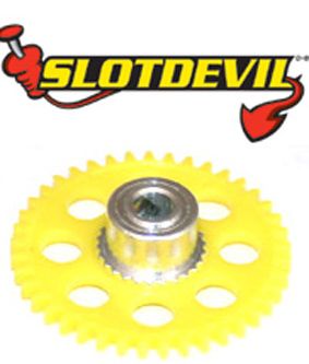 Slotdevil Spurzahnrad Kunststoff 41 Zähne 3 mm gelb 20250641
